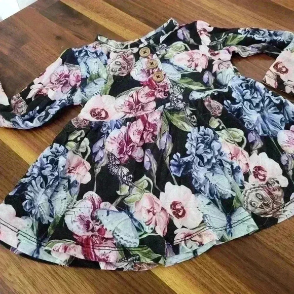 Posh Peanut Dress 6-12m